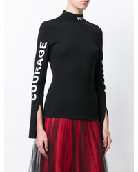 schwarzer Pullover von Versace