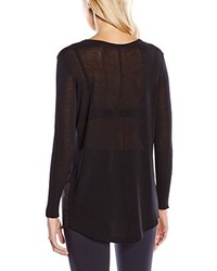 schwarzer Pullover von Stefanel