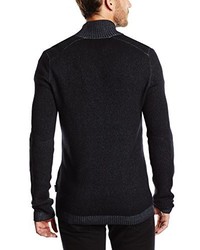 schwarzer Pullover von Strellson Premium