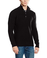 schwarzer Pullover von Strellson Premium