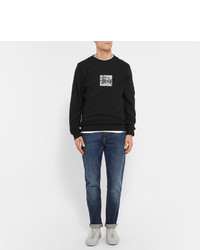 schwarzer Pullover von Stussy