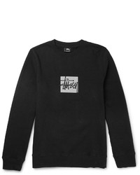 schwarzer Pullover von Stussy