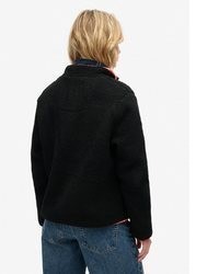schwarzer Pullover von Superdry