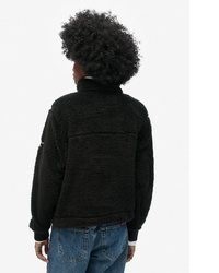 schwarzer Pullover von Superdry