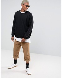 schwarzer Pullover von Asos