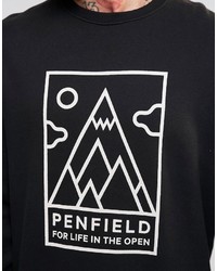 schwarzer Pullover von Penfield