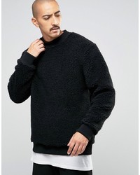 schwarzer Pullover von Weekday