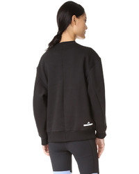 schwarzer Pullover von adidas by Stella McCartney