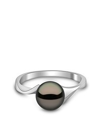 schwarzer Ring von Kimura Pearls