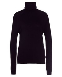 schwarzer Rollkragenpullover von Barbour
