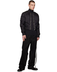 schwarzer Rollkragenpullover von Ann Demeulemeester