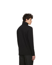 schwarzer Rollkragenpullover von BOSS