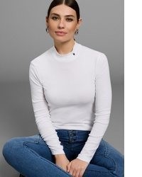 schwarzer Rollkragenpullover von Bruno Banani