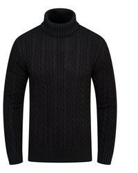 schwarzer Rollkragenpullover von Carisma