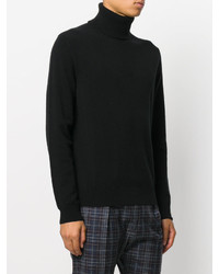 schwarzer Rollkragenpullover von Paul Smith