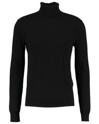 schwarzer Rollkragenpullover von Celio