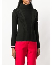 schwarzer Rollkragenpullover von Rossignol