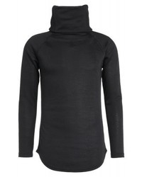 schwarzer Rollkragenpullover von D.GNAK