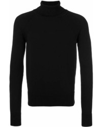 schwarzer Rollkragenpullover von DSQUARED2