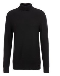 schwarzer Rollkragenpullover von H.I.S