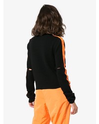 schwarzer Rollkragenpullover von Heron Preston