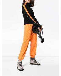 schwarzer Rollkragenpullover von Heron Preston