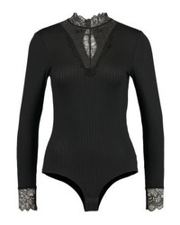 schwarzer Rollkragenpullover von Jdy