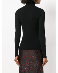 schwarzer Rollkragenpullover von Dvf Diane Von Furstenberg