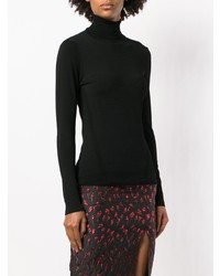 schwarzer Rollkragenpullover von Dvf Diane Von Furstenberg