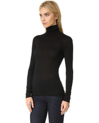 schwarzer Rollkragenpullover von Club Monaco