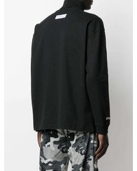 schwarzer Rollkragenpullover von Heron Preston