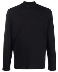 schwarzer Rollkragenpullover von Majestic Filatures