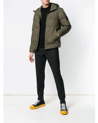 schwarzer Rollkragenpullover von Stone Island