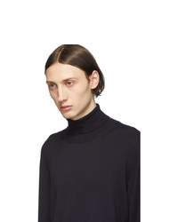 schwarzer Rollkragenpullover von Maison Margiela