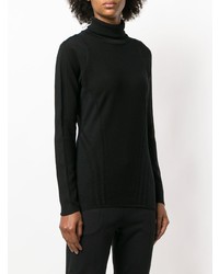 schwarzer Rollkragenpullover von Y-3