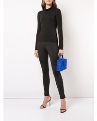 schwarzer Rollkragenpullover von Yigal Azrouel