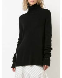 schwarzer Rollkragenpullover von Prabal Gurung