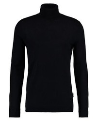 schwarzer Rollkragenpullover von Strellson