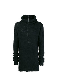 schwarzer Rollkragenpullover von Thom Krom