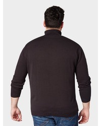 schwarzer Rollkragenpullover von Tom Tailor