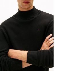 schwarzer Rollkragenpullover von Tommy Jeans