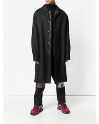 schwarzer Rollkragenpullover von Raf Simons