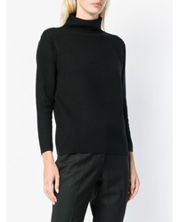 schwarzer Rollkragenpullover von Max Mara