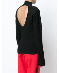 schwarzer Rollkragenpullover von Rachel Comey