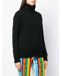 schwarzer Rollkragenpullover von Etro