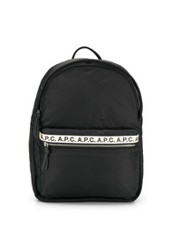 schwarzer Rucksack von A.P.C.