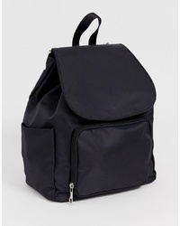 schwarzer Rucksack von ASOS DESIGN