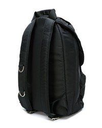 schwarzer Rucksack von AMI Alexandre Mattiussi