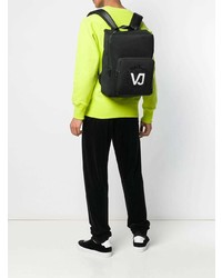 schwarzer Rucksack von Versace Jeans