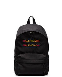 schwarzer Rucksack von Balenciaga